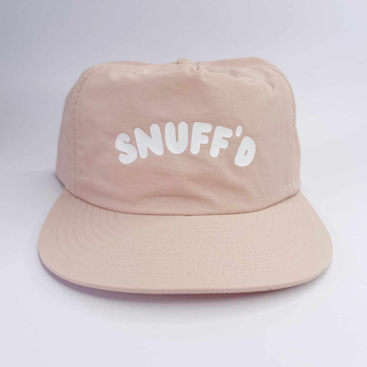 'The OG' Snuff'd Snapback - Pale Pink