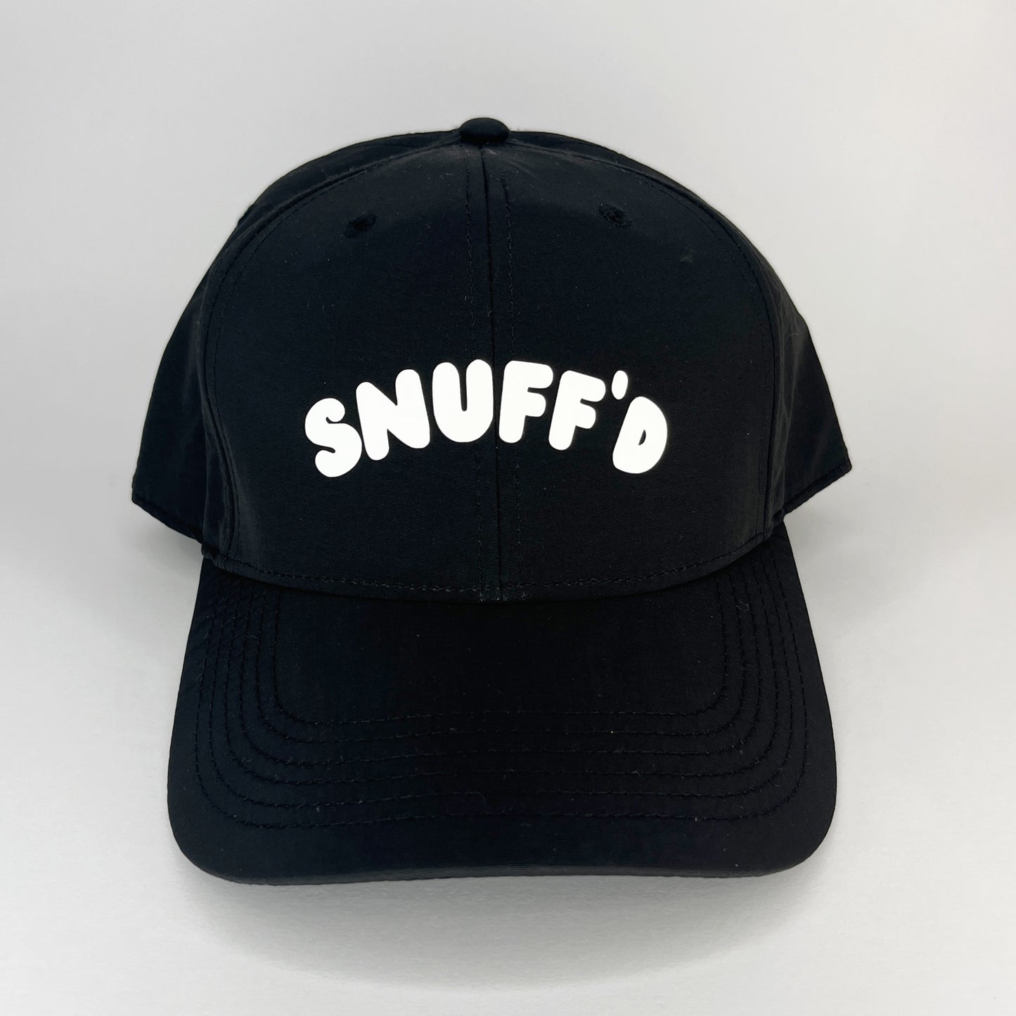 ‘Life on the Bottom' Snuff'd Dad Style Snapback - Midnight Black