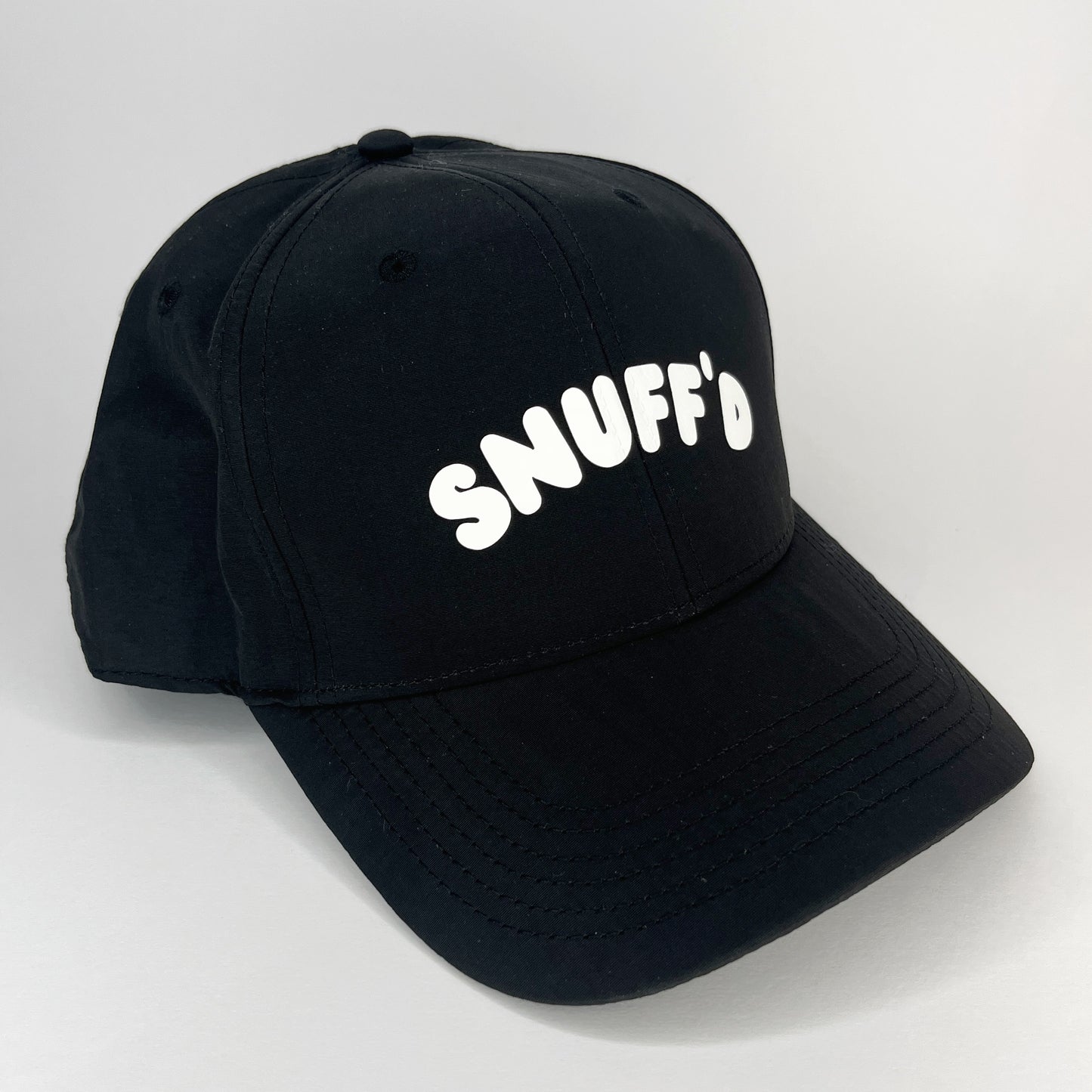 ‘Life on the Bottom' Snuff'd Dad Style Snapback - Midnight Black