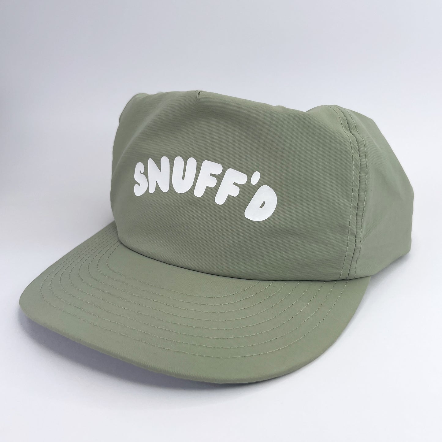 'Beast Mode' Snuff'd Snapback - Pistachio Green