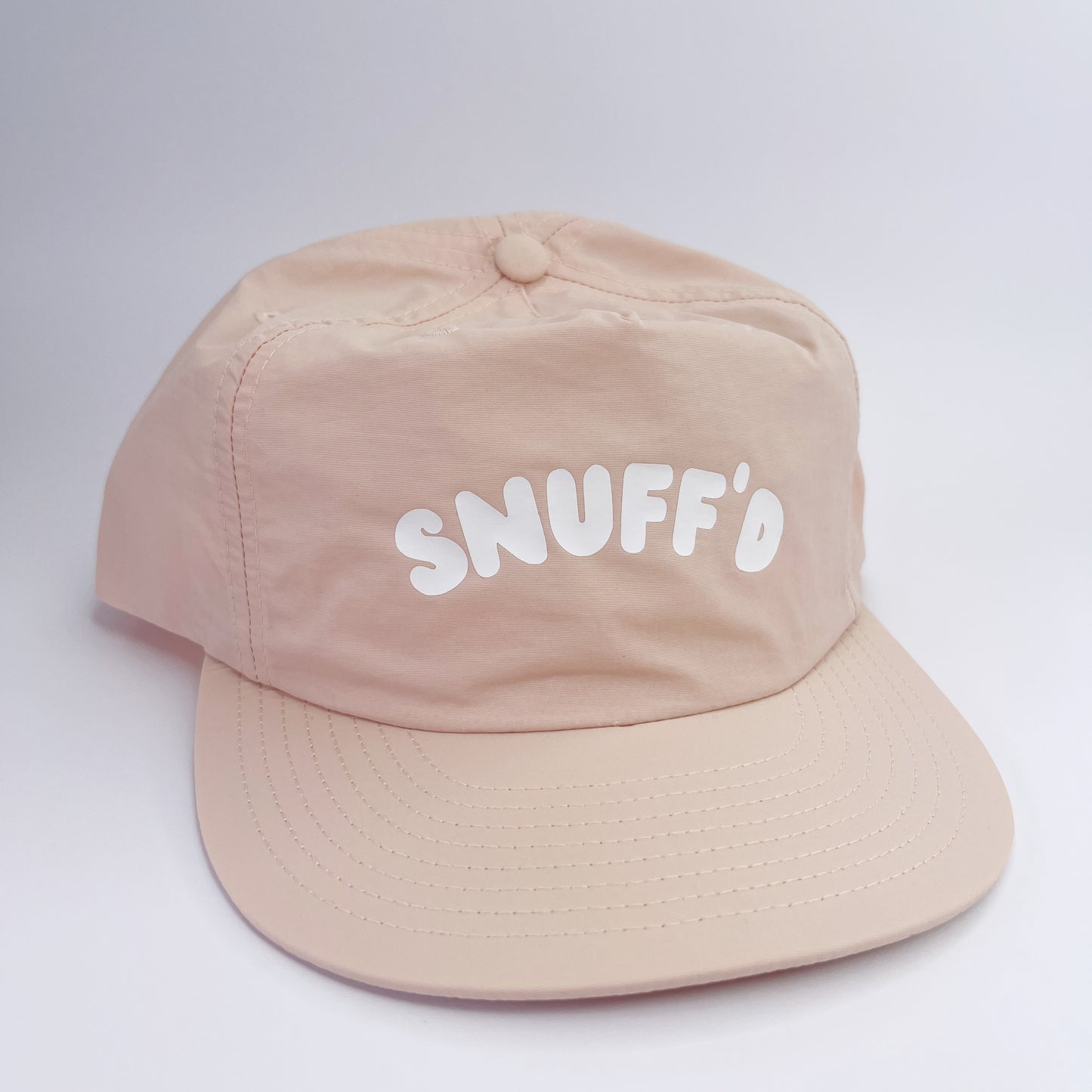'The OG' Snuff'd Snapback - Pale Pink