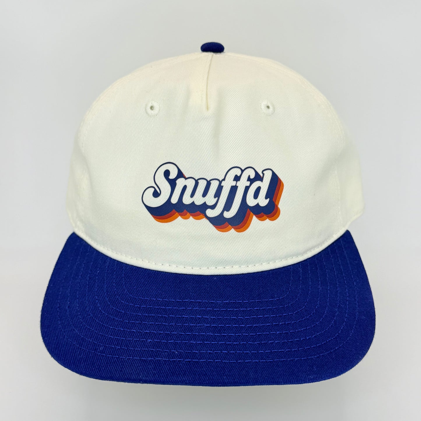 Snuffd Retro Snapback Cap - Tribal Varsity Blue