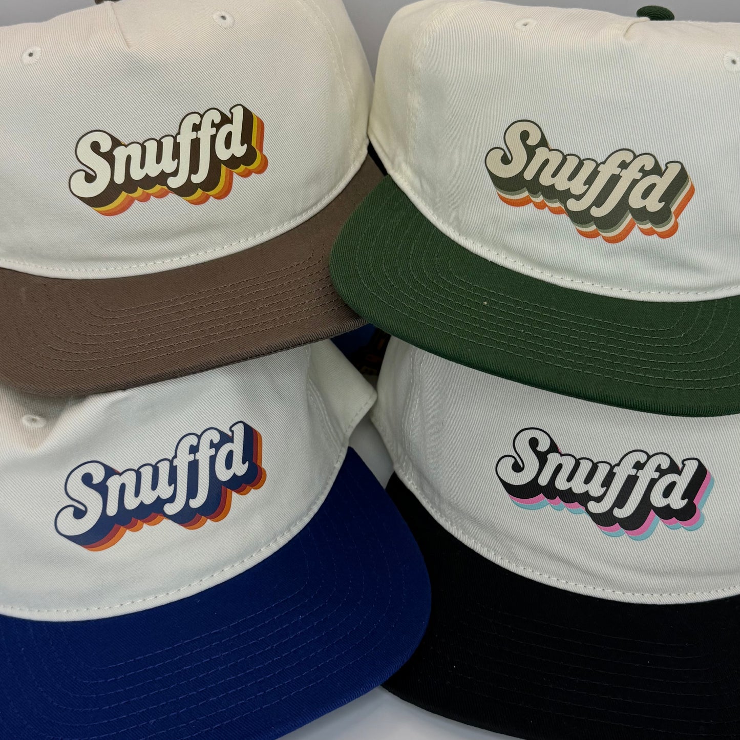 Snuffd Retro Snapback Cap - Outwit University Green