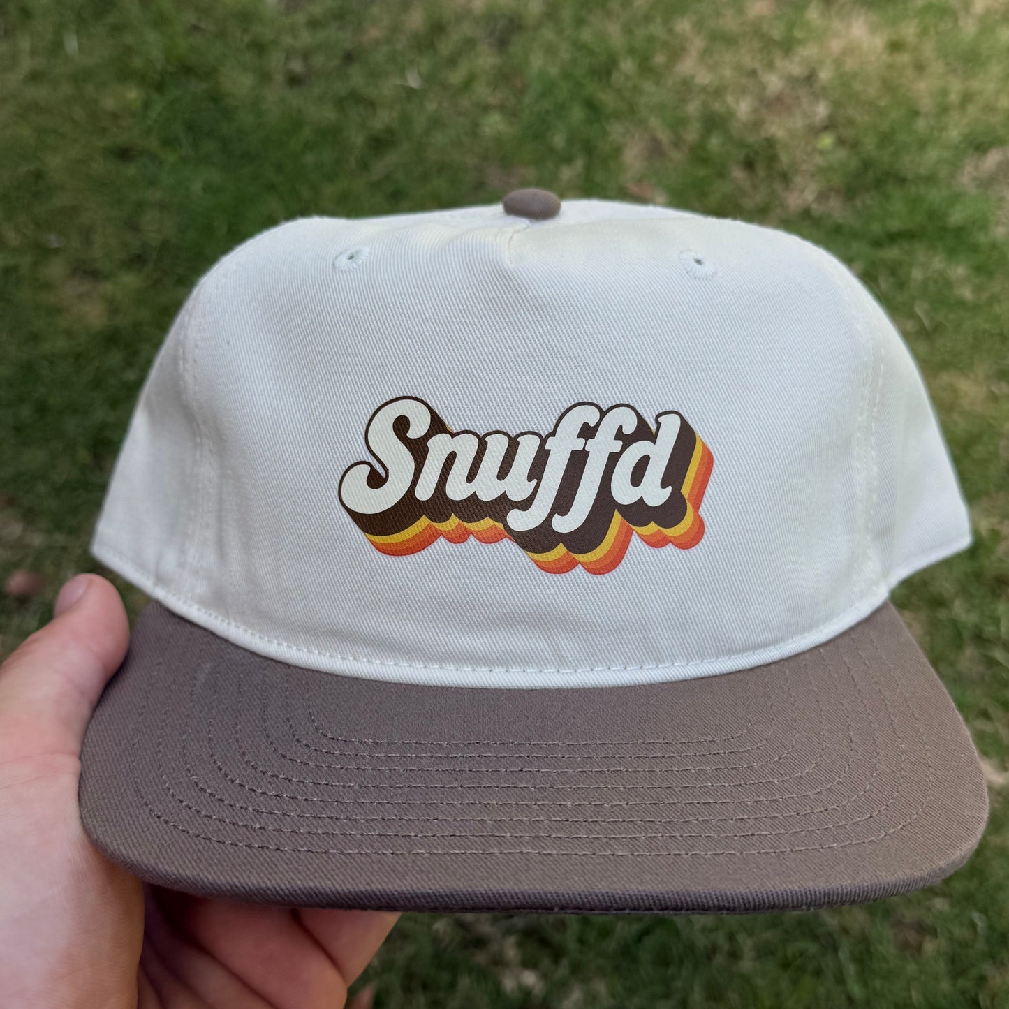 Snuffd Retro Snapback Cap - Tribal Legacy Brown