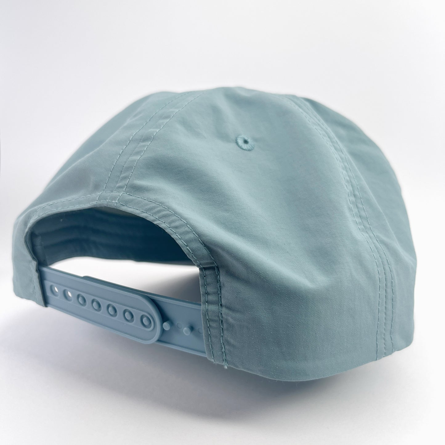 'Samoan Blues' Snuff'd Snapback - Slate Blue
