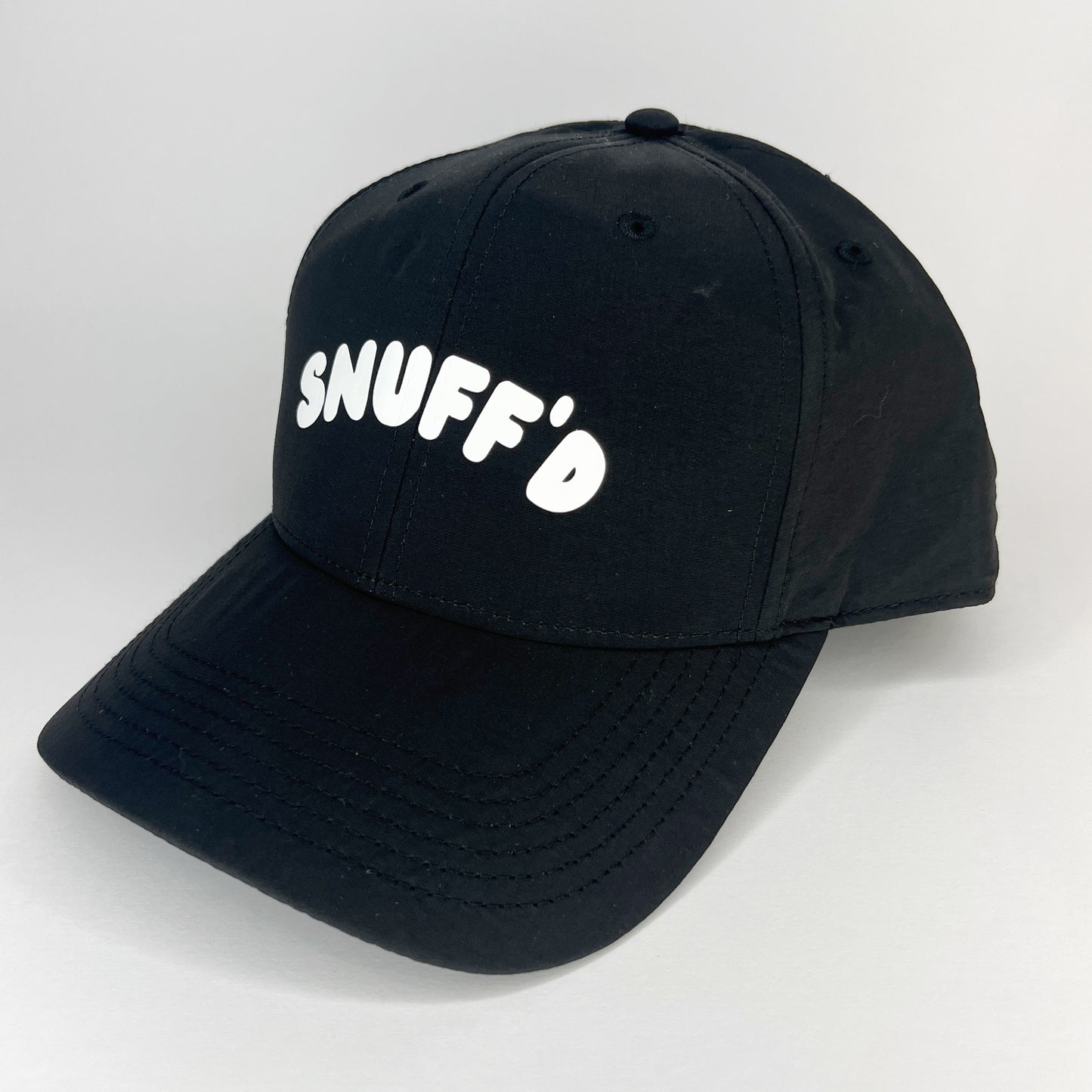 ‘Life on the Bottom' Snuff'd Dad Style Snapback - Midnight Black